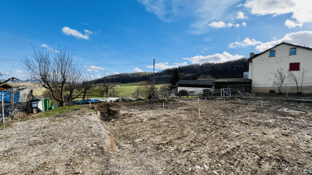Bauland in Opfertshofen und Panoramablick über Reiat