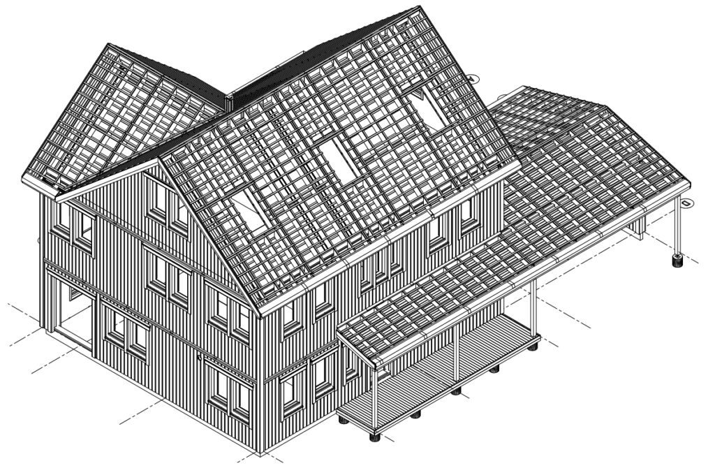 3D Ansicht Schwedenhaus